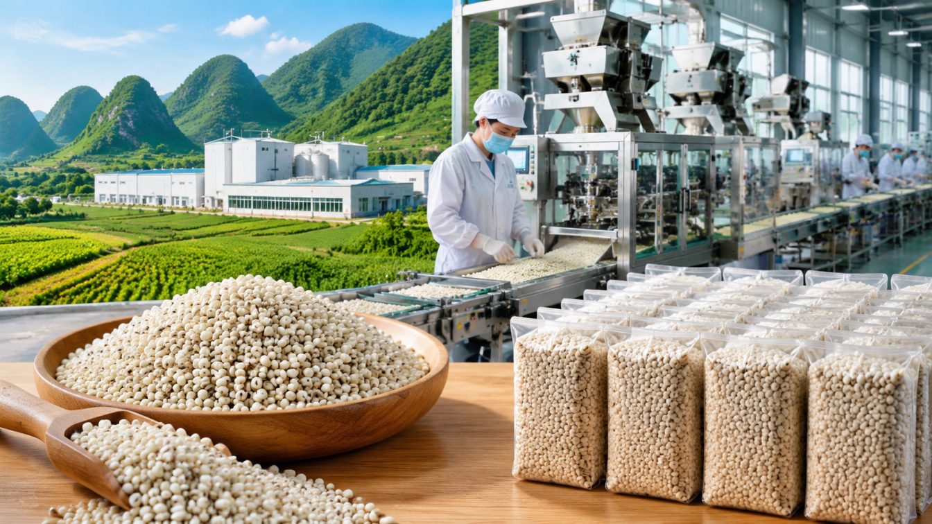 乐山为薏仁米采购提供产地直供